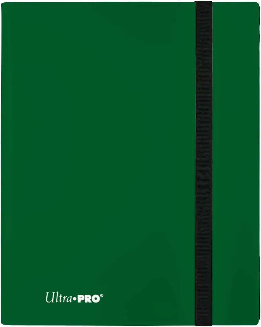 Ultra Pro Card Supplies Eclipse Forest Green 12-Pocket PRO-Binder