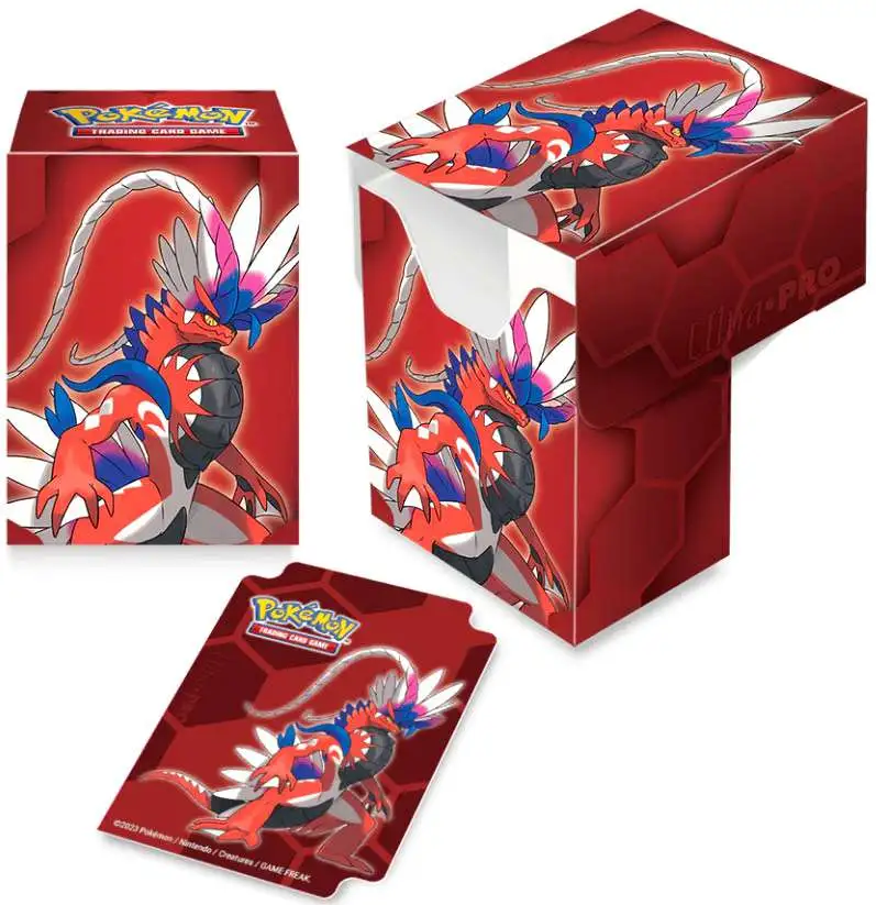 Ultra Pro Pokemon Trading Card Game Koraidon Full View Deck Box Toywiz