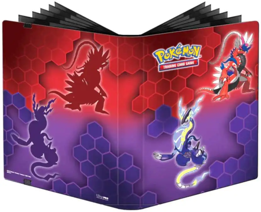 Ultra Pro Pokemon Trading Card Game Koraidon & Miraidon 9-Pocket Pro Binder