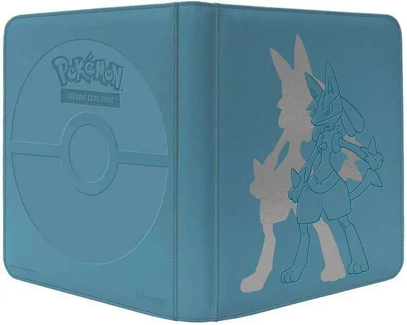 Ultra Pro Pokemon Trading Card Game Elite Series Lucario 9-Pocket Zippered Pro Binder