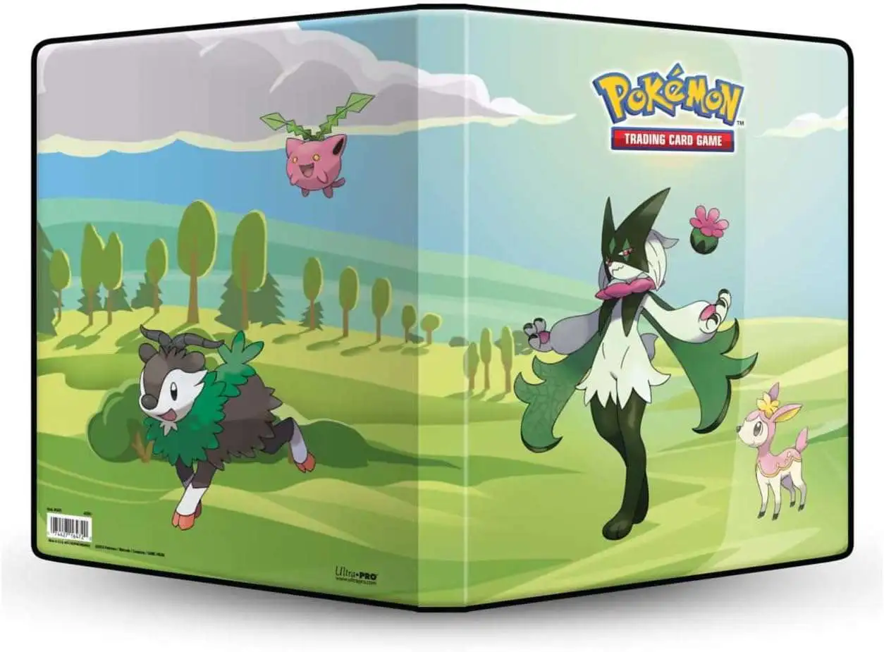 Ultra Pro Pokemon Trading Card Game Morning Meadow 9-Pocket Portfolio -  ToyWiz