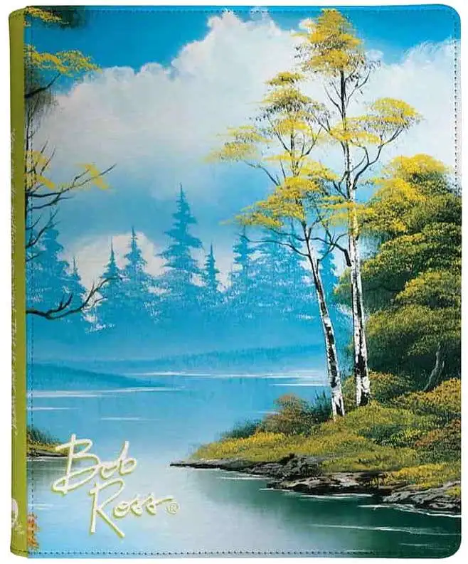 Ultra Pro Bob Ross Lakeside Path 9-Pocket Zippered Pro Binder