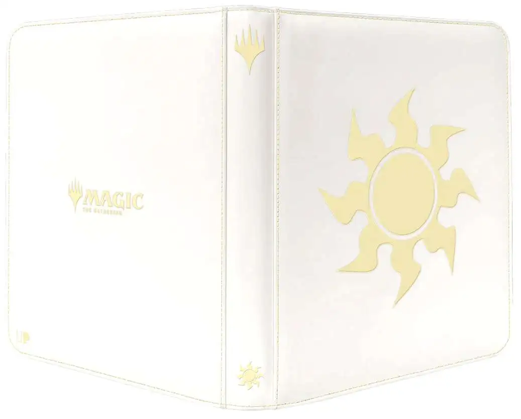 the brothers war jumpstart booster box Mana 8 - 12-Pocket Zip PRO-Binder - Plains for Magic: The Gathering main image 1