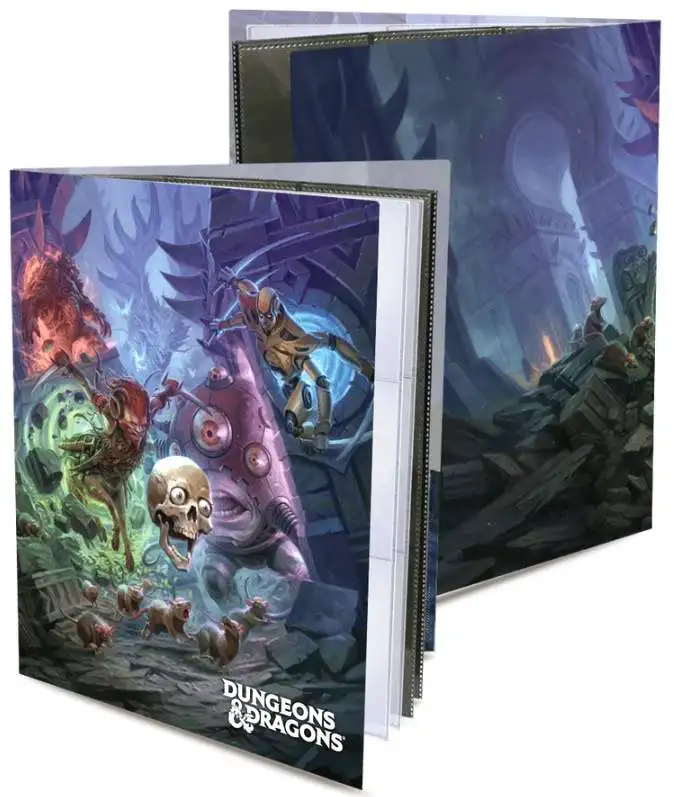 Ultra Pro Dungeons & Dragons Planescape: Adventures in the Multiverse Morte's Planar Parade Standard Cover Artwork v2 Character Folio