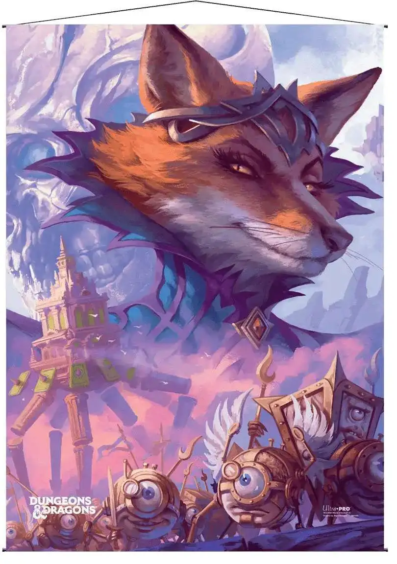 Ultra Pro Planescape: Adventures in the Multiverse for Dungeons & Dragons Turn of Fortune's Wheel Standard Cover Artwork v1 Wall Scroll