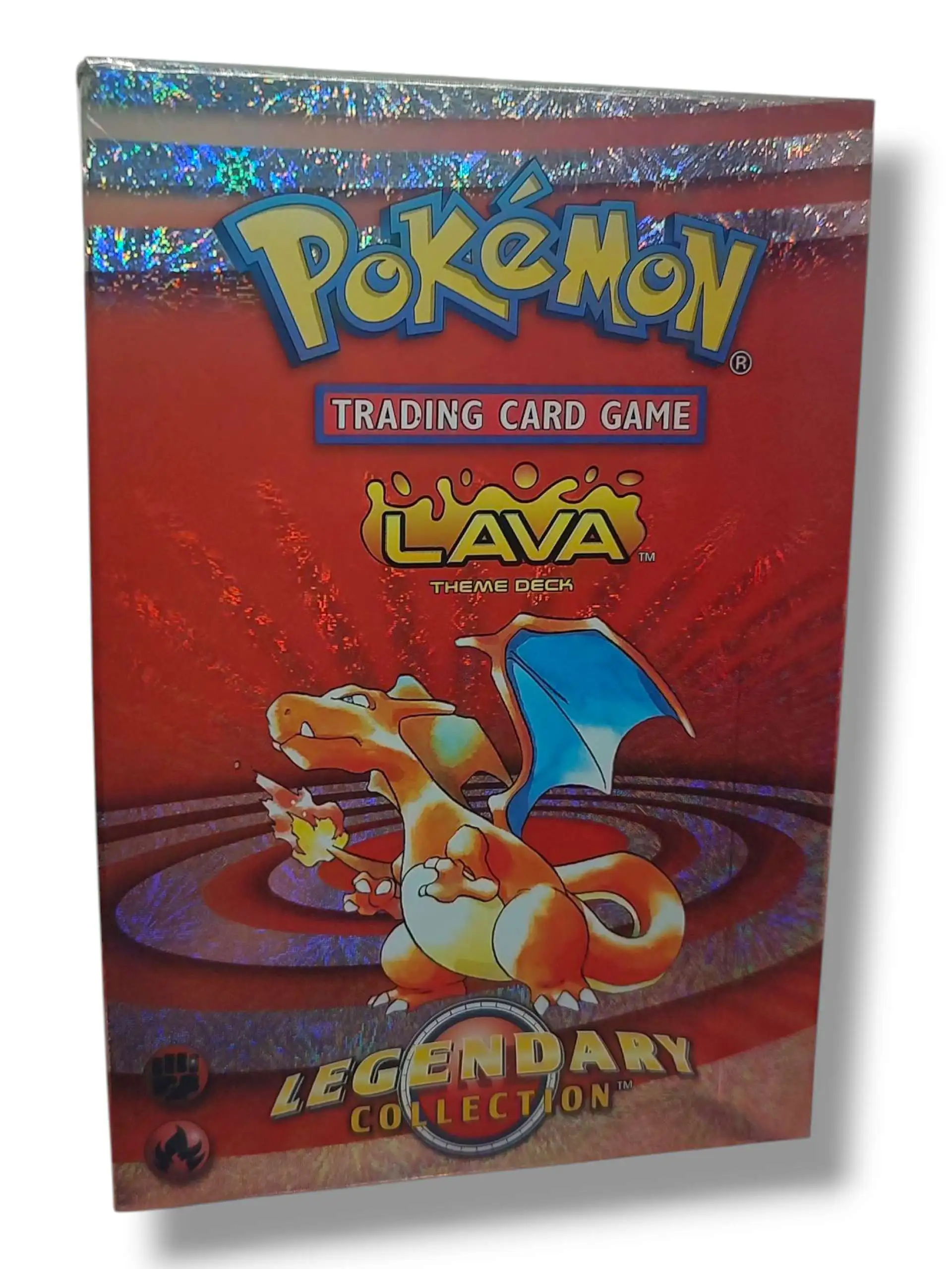 Pokemon Legendary Collection Lava Theme Deck [Loose w/ Damage Counters, Card List and Rulebook]