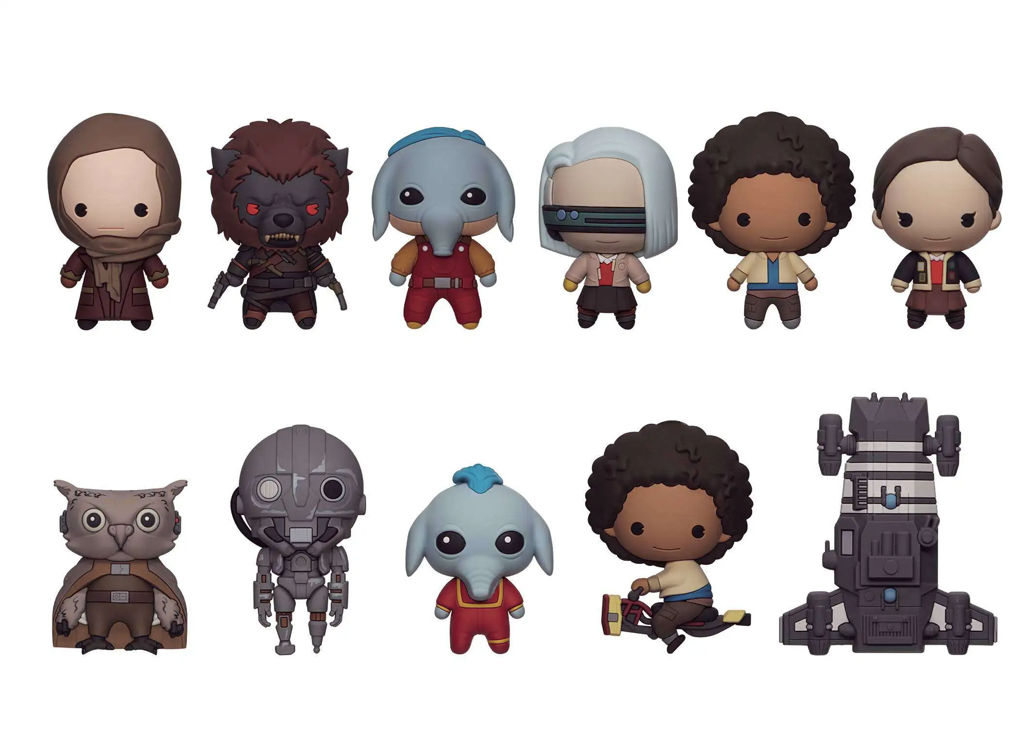 3D Figural Foam Bag Clip Star Wars: Skeleton Crew Series 1 Mystery Pack [1 RANDOM Figure] (Pre-Order ships February)