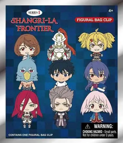 Shangri-La Frontier 3D Figural Foam Bag Clip Shangri-La Frontier
