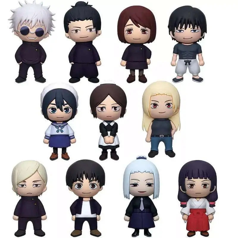 3D Figural Bag Clip Jujutsu Kaisen Series 5 Mystery Pack [1 RANDOM Figure]