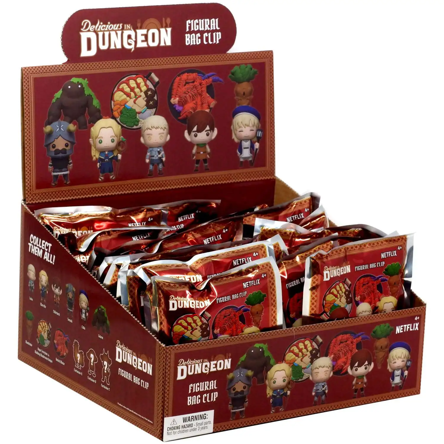 Fairy Tail 3D Figural Bag Clip Delicious in Dungeon Series 1