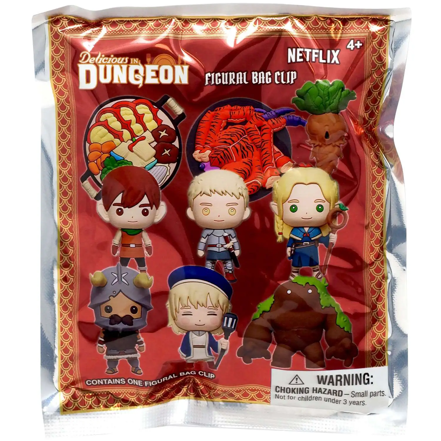 Fairy Tail 3D Figural Bag Clip Delicious in Dungeon Series 1 Mystery Pack [1 RANDOM Figure]