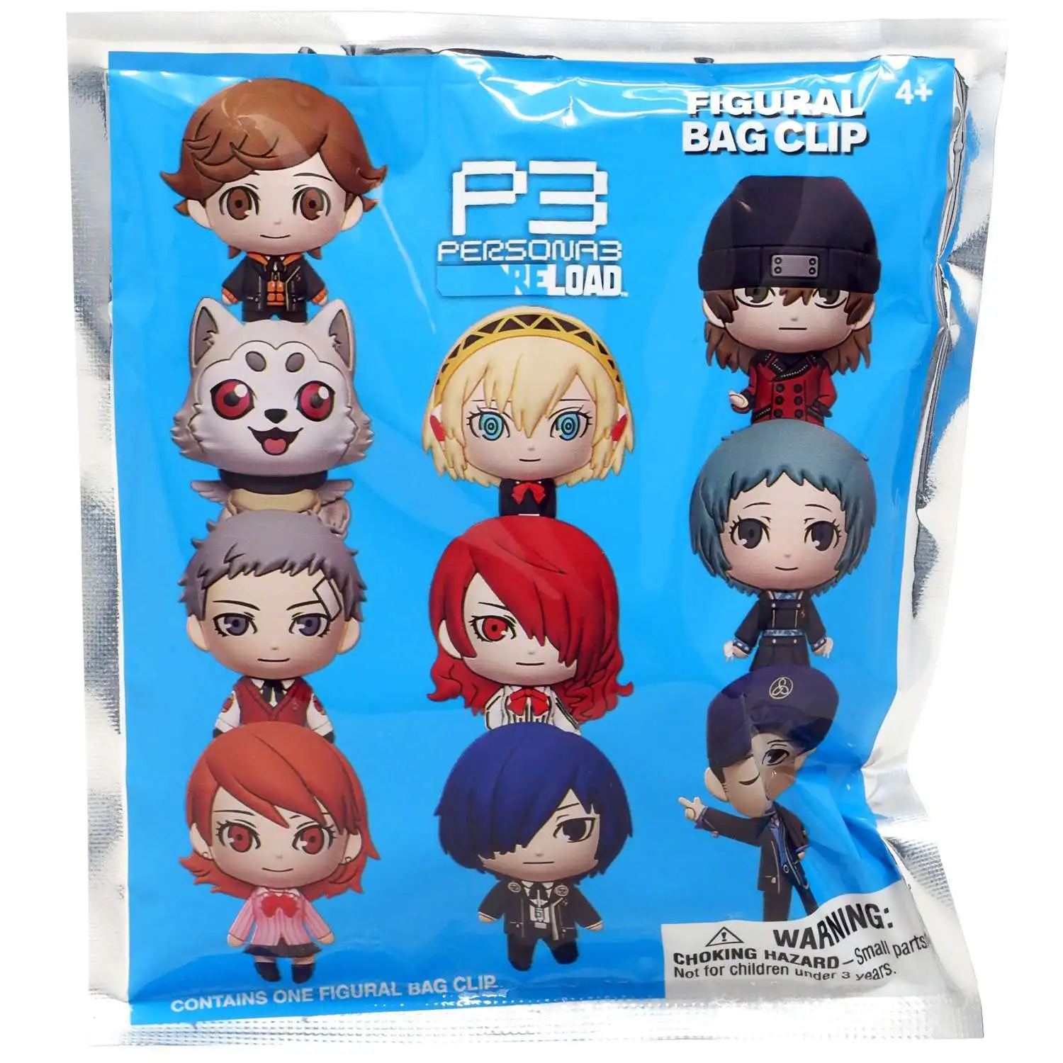 3D Figural Bag Clip Persona 3 Reload Series 1 Mystery Pack [1 RANDOM Figure]