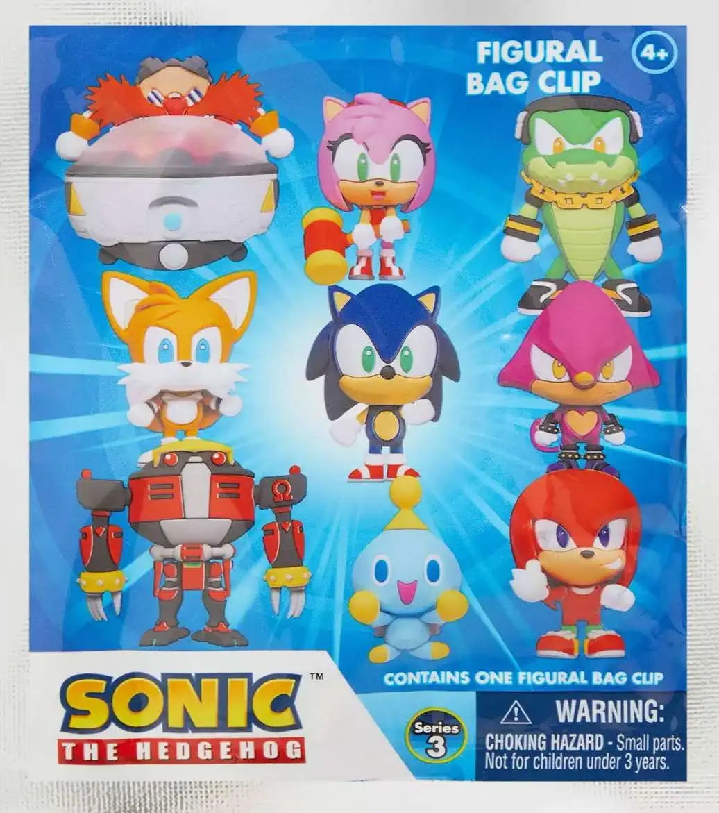 Sonic The Hedgehog 3D Figural Keyring Sonic the Hedgehog Series 3