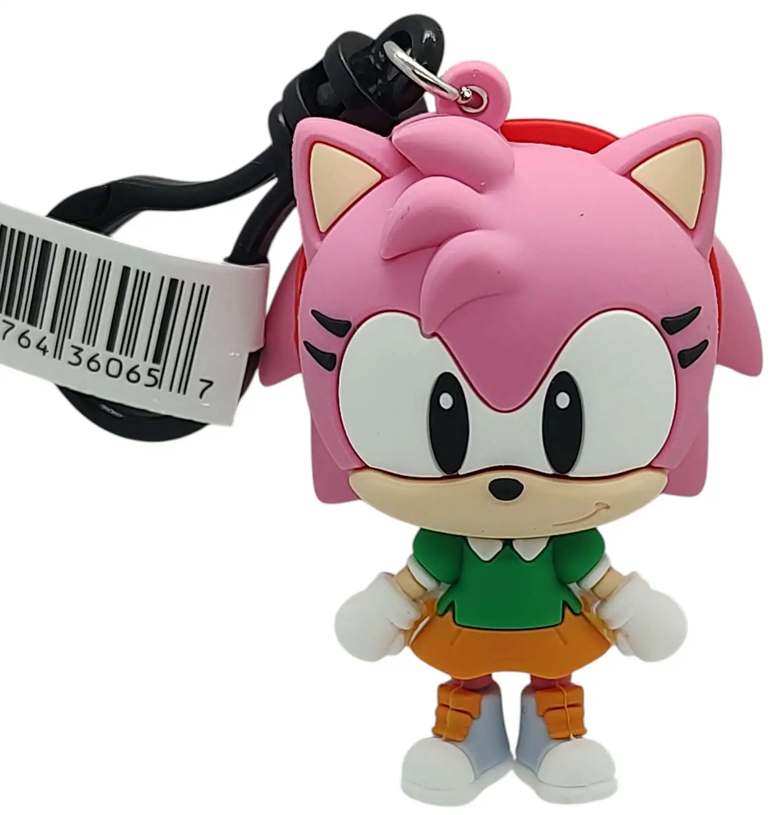 3D Figural Keyring Sonic the Hedgehog Series 4 Amy Minifigure [1993 Loose]