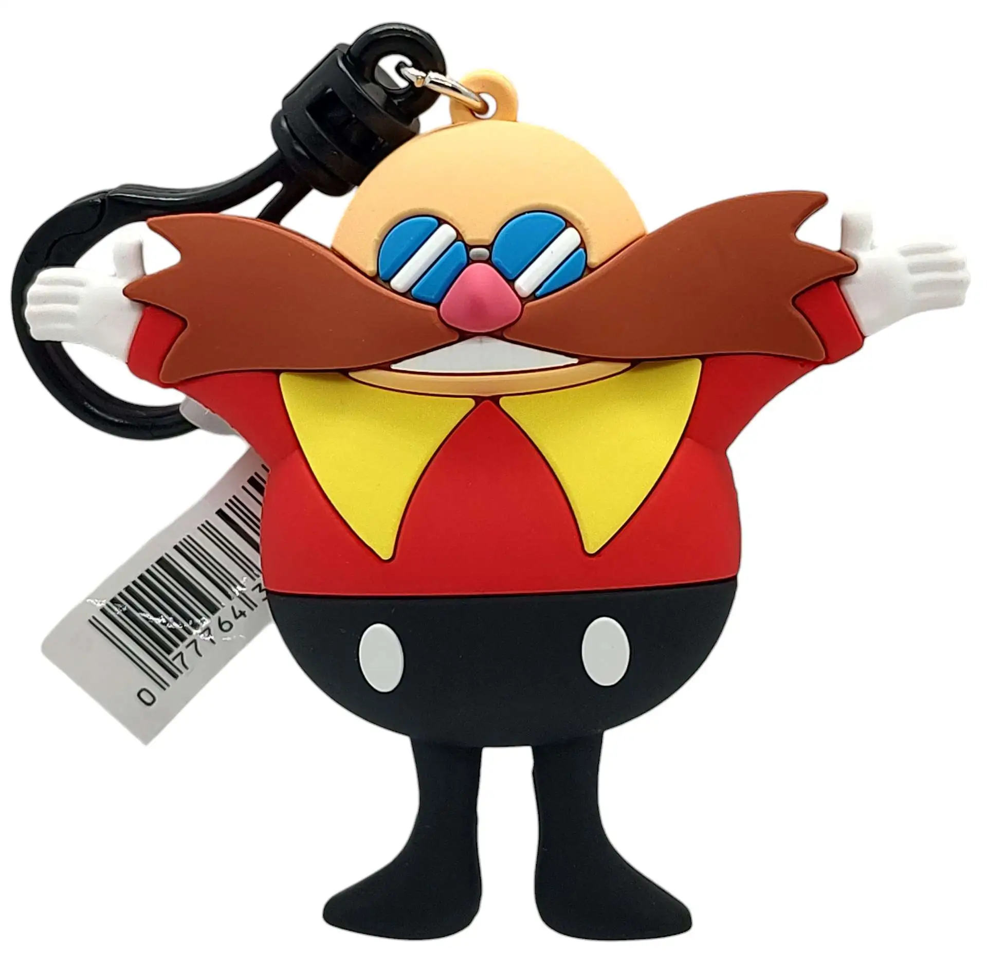 3D Figural Keyring Sonic the Hedgehog Series 4 Dr. Eggman Minifigure [1991 Loose]