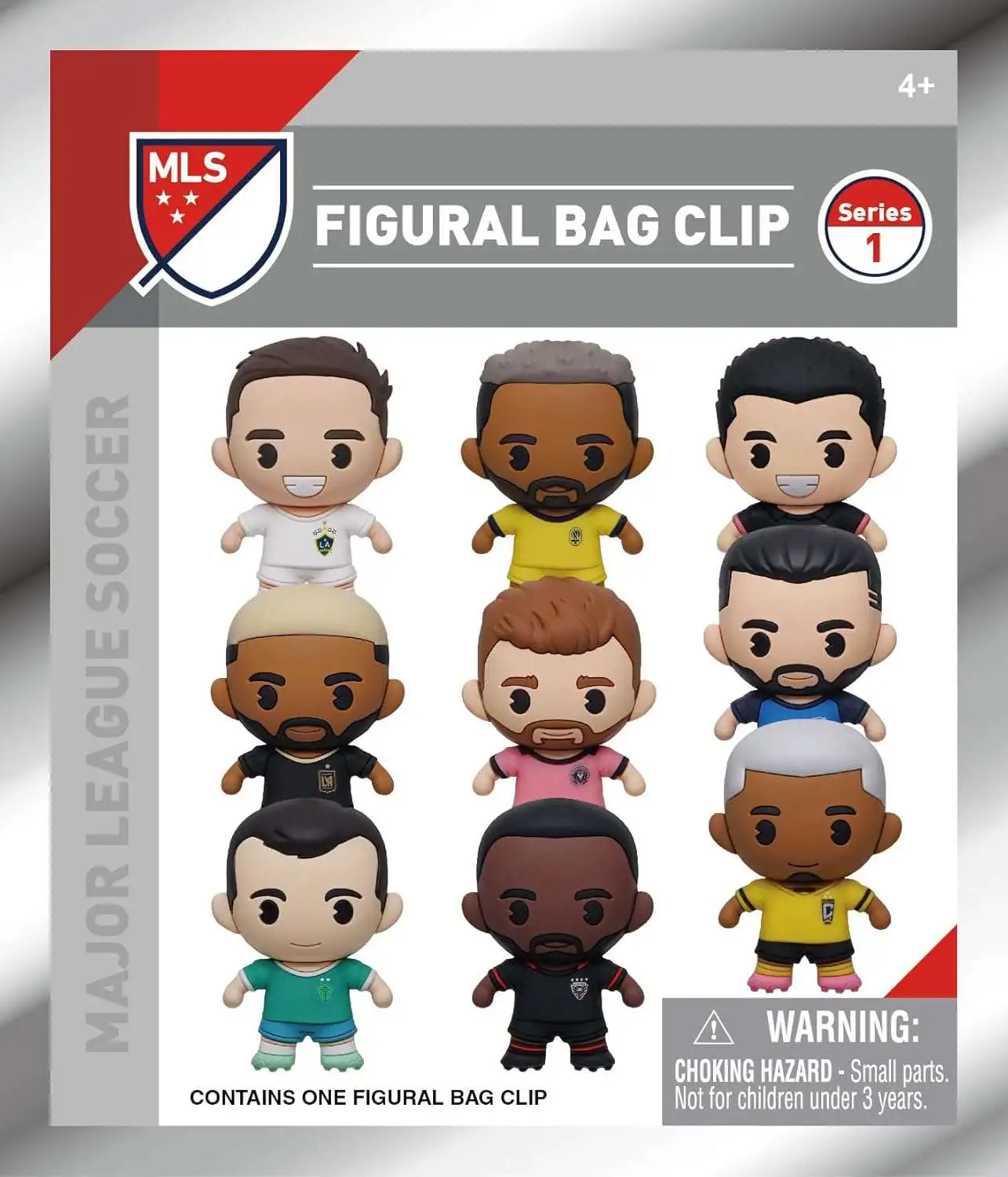 MLS Plush Keyring Major League Soccer Series 1 Mystery Pack [1 RANDOM Figure]