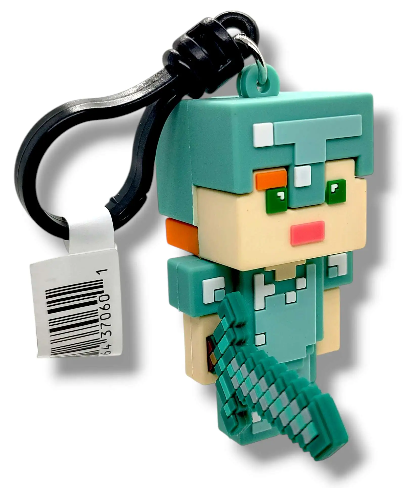 3D Figural Bag Clip Minecraft Series 4 Alex Minifigure [Loose]
