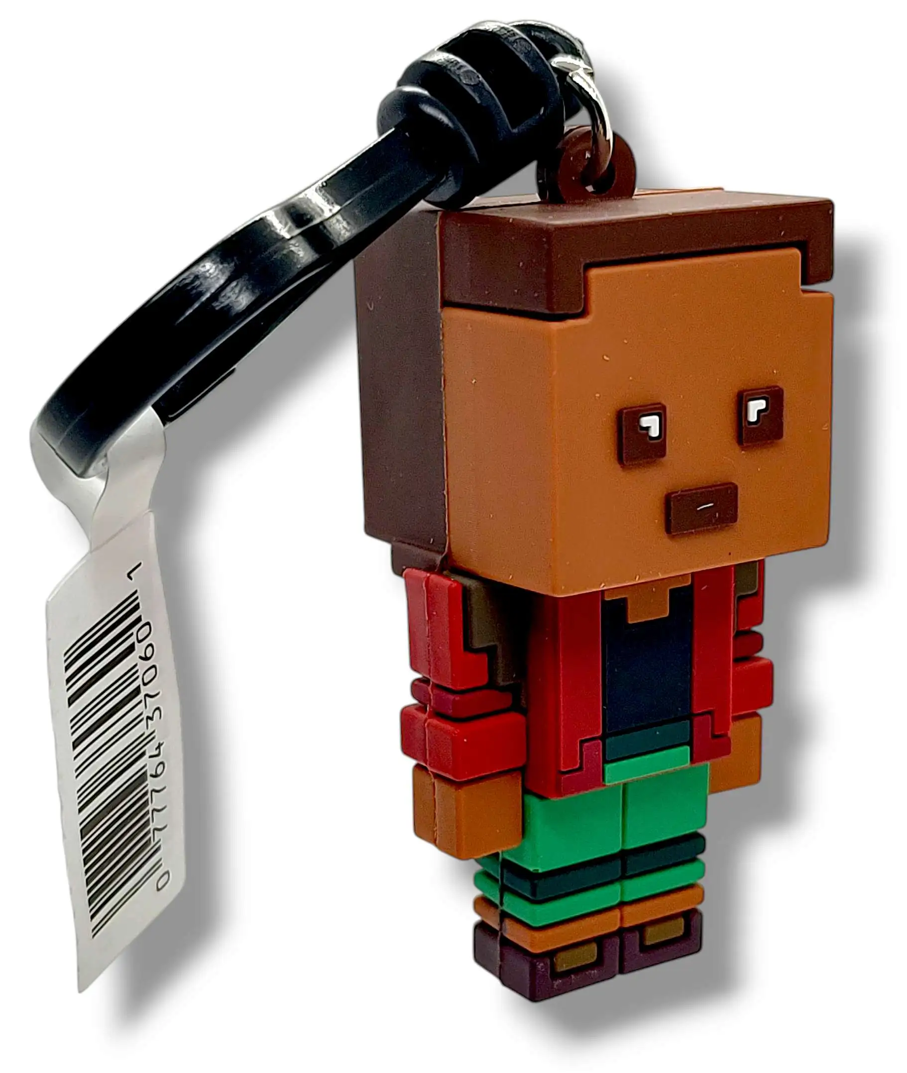 マインクラフト Minecraft 3D Figural Bag Clip Minecraft Series 4 Noor Minifigure