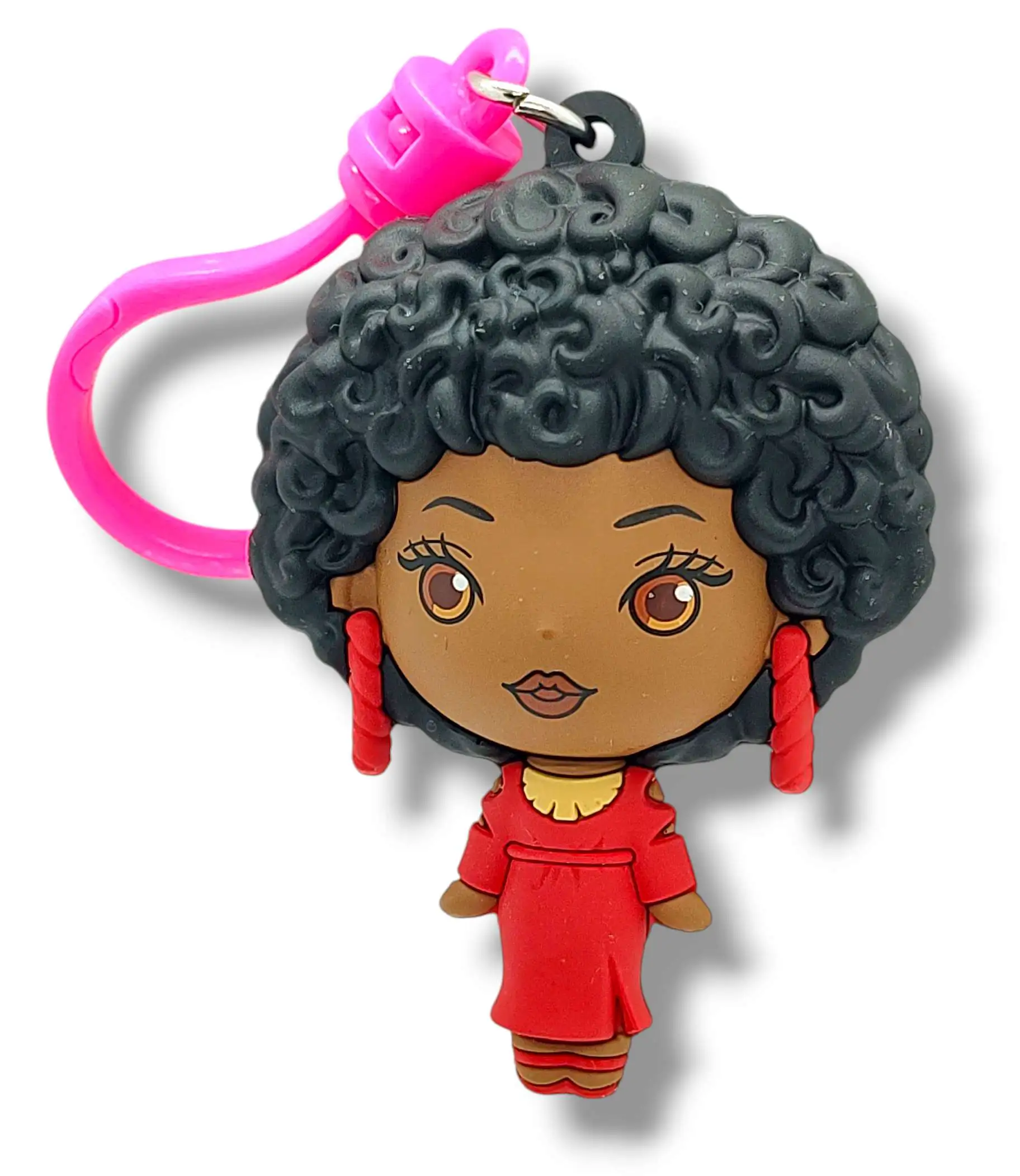 3D Figural Foam Bag Clip Barbie Series 1 First Black Barbie Minifigure [Loose]