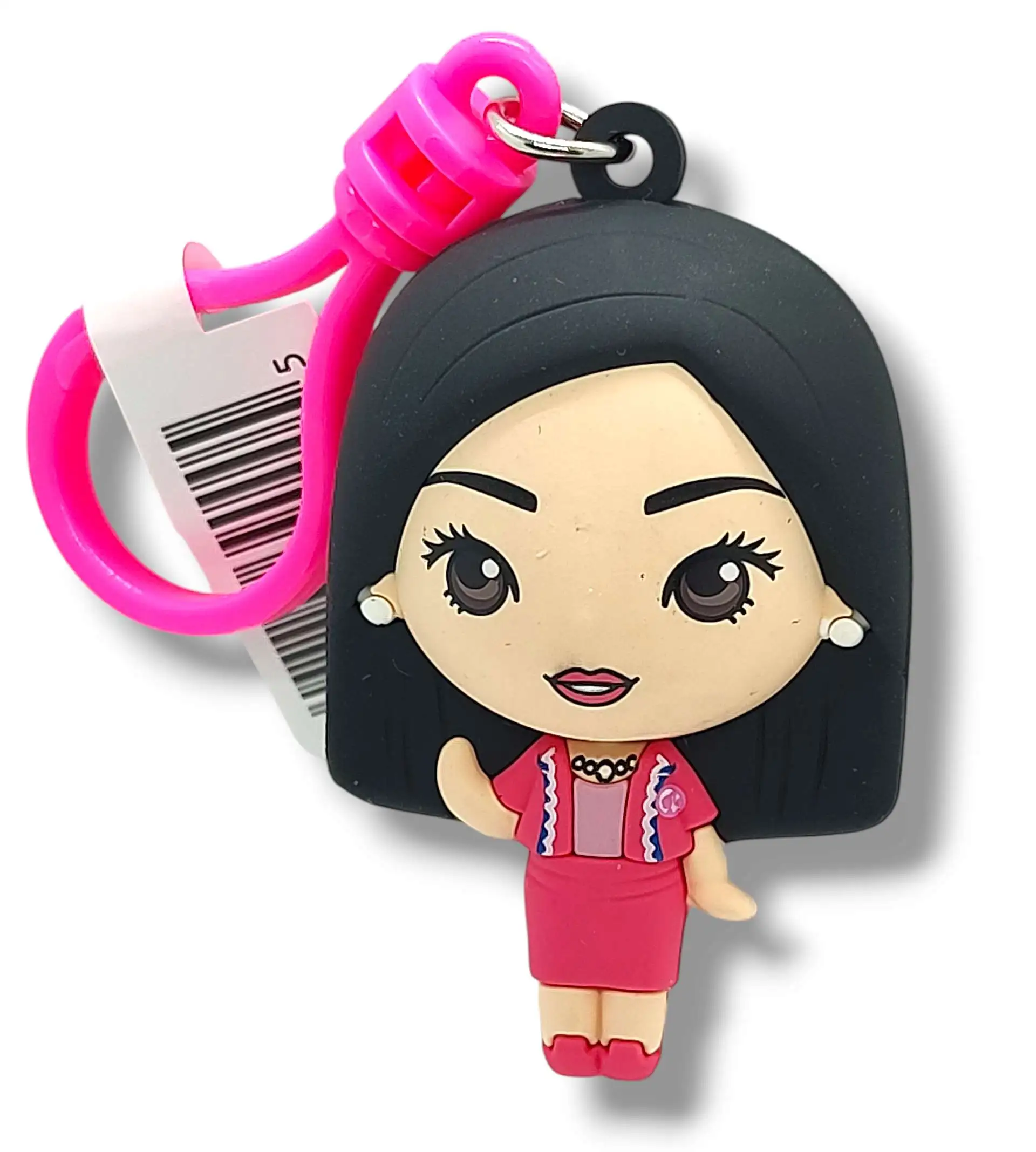 3D Figural Foam Bag Clip Barbie Series 1 President Barbie Minifigure [Loose]