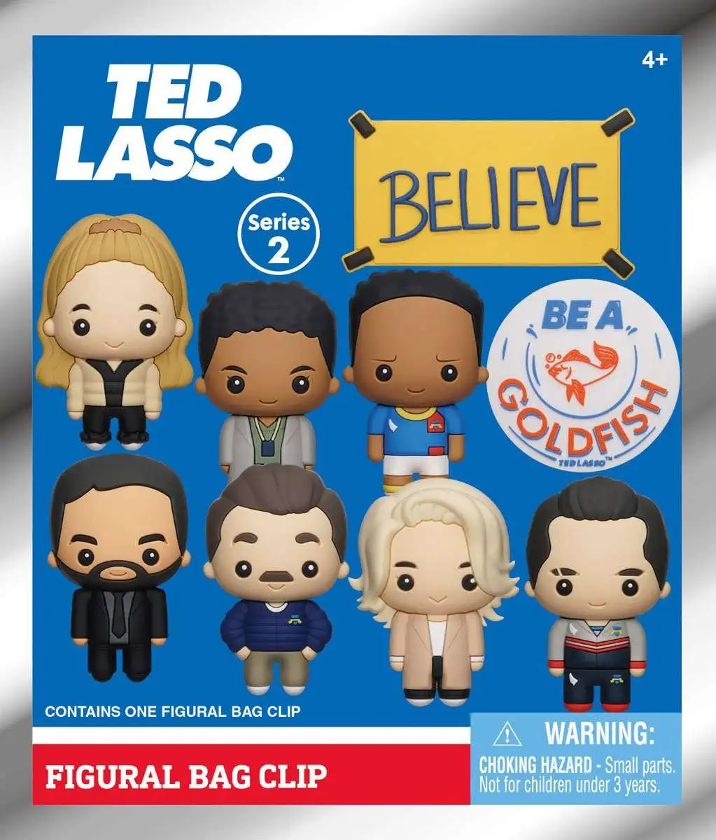 3D Figural Keyring Series 2 Ted Lasso Mystery Pack [1 RANDOM Figure]