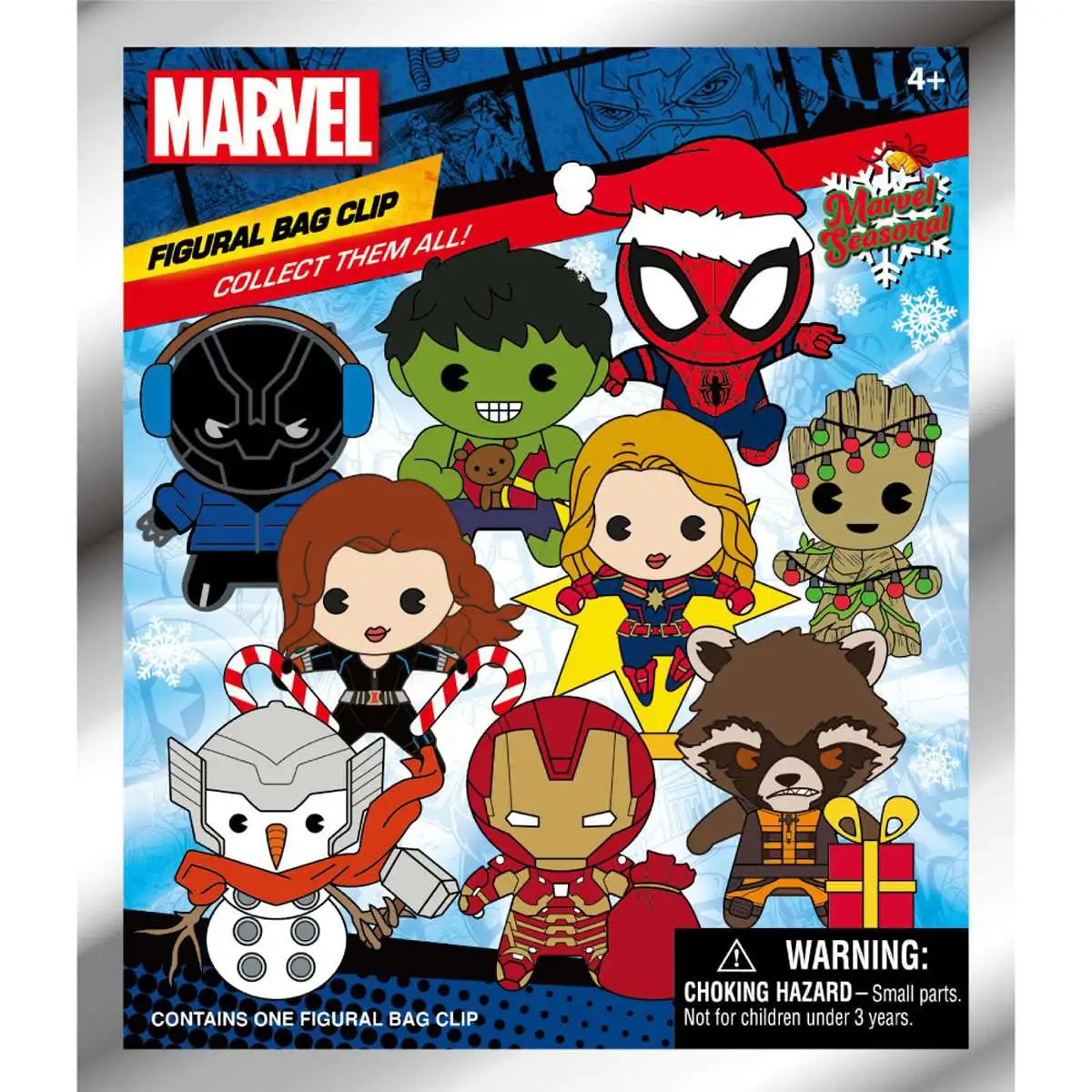 Marvel 3D Figural Keyring Marvel Seasonal Series 1 Mystery Pack 1