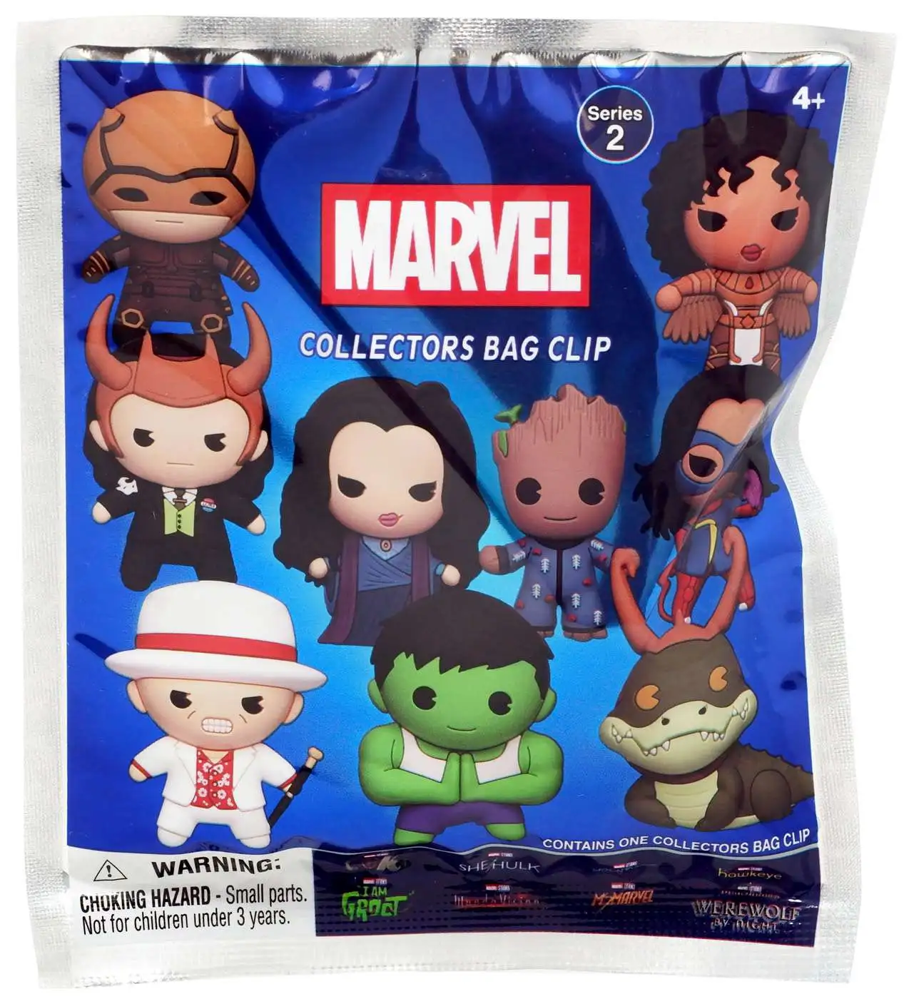 3D Figural Keyring Series 2 Marvel TV Mystery Pack [1 RANDOM Figure]