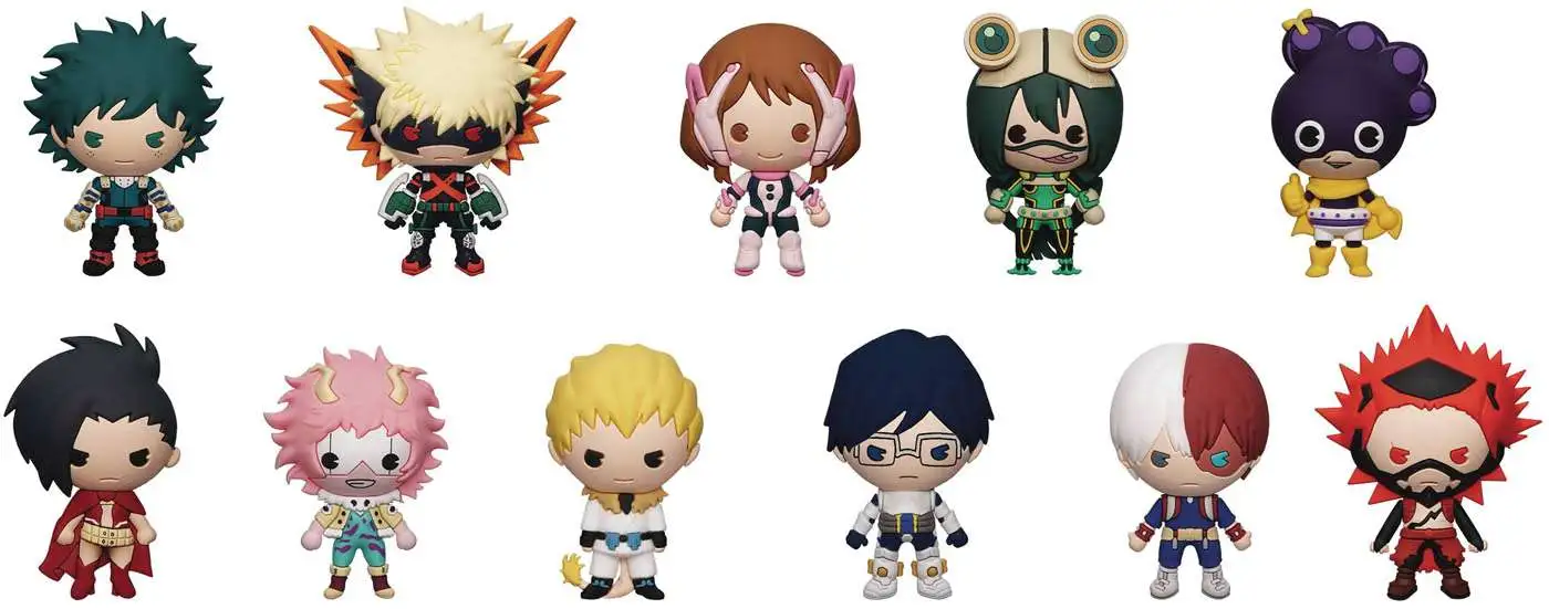 My Hero Academia 3D Figural Keyring My Hero Academia Series 7 Mystery ...