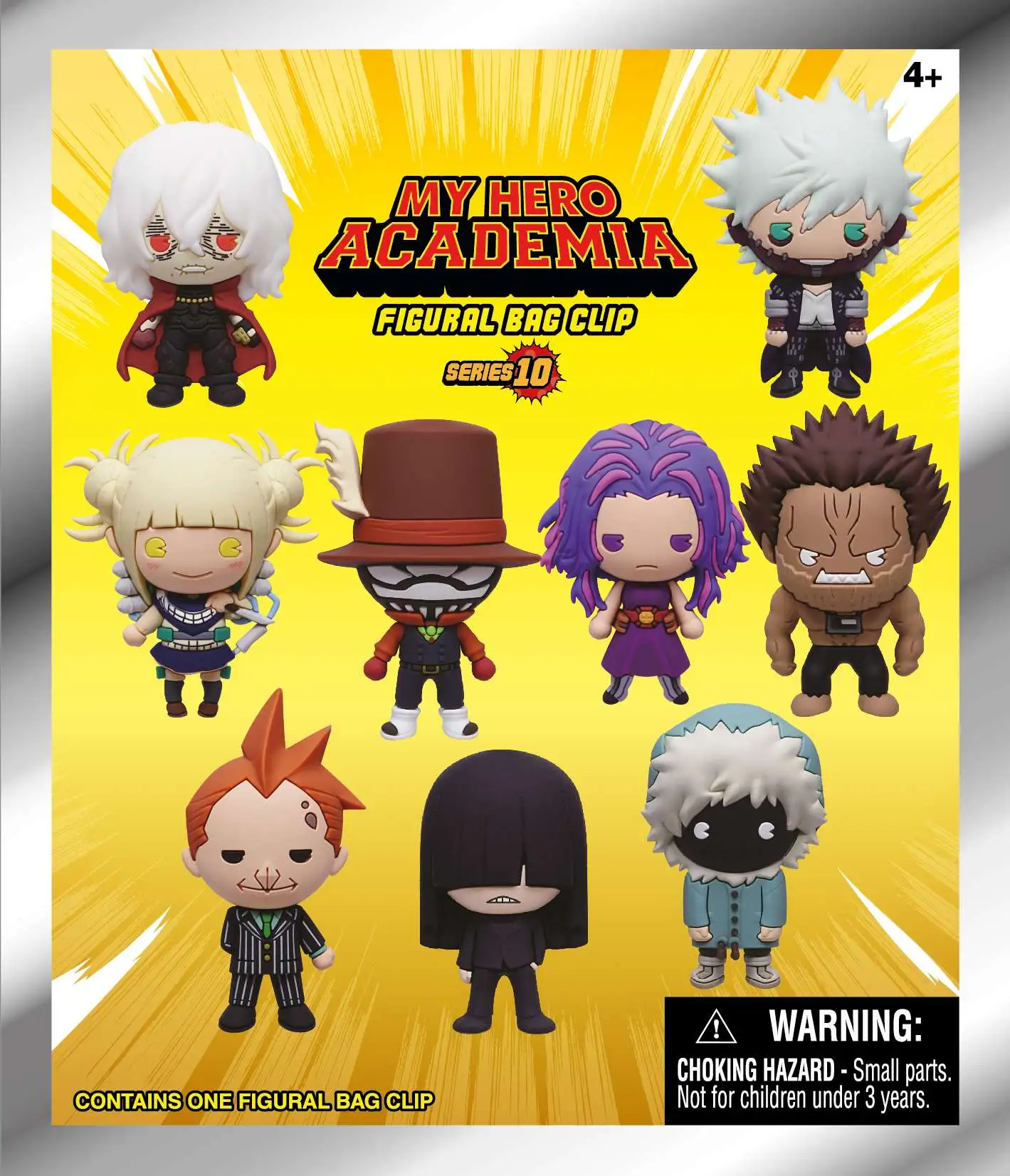3D Figural Keyring My Hero Academia Series 10 Mystery Pack [1 RANDOM Figure]