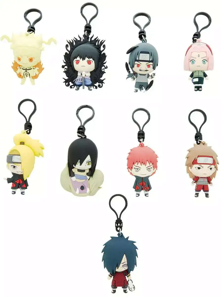 Naruto Shippuden 3D Figural Keyring Naruto Shippuden Series 2 Mystery Pack  1 RANDOM Figure Monogram - ToyWiz