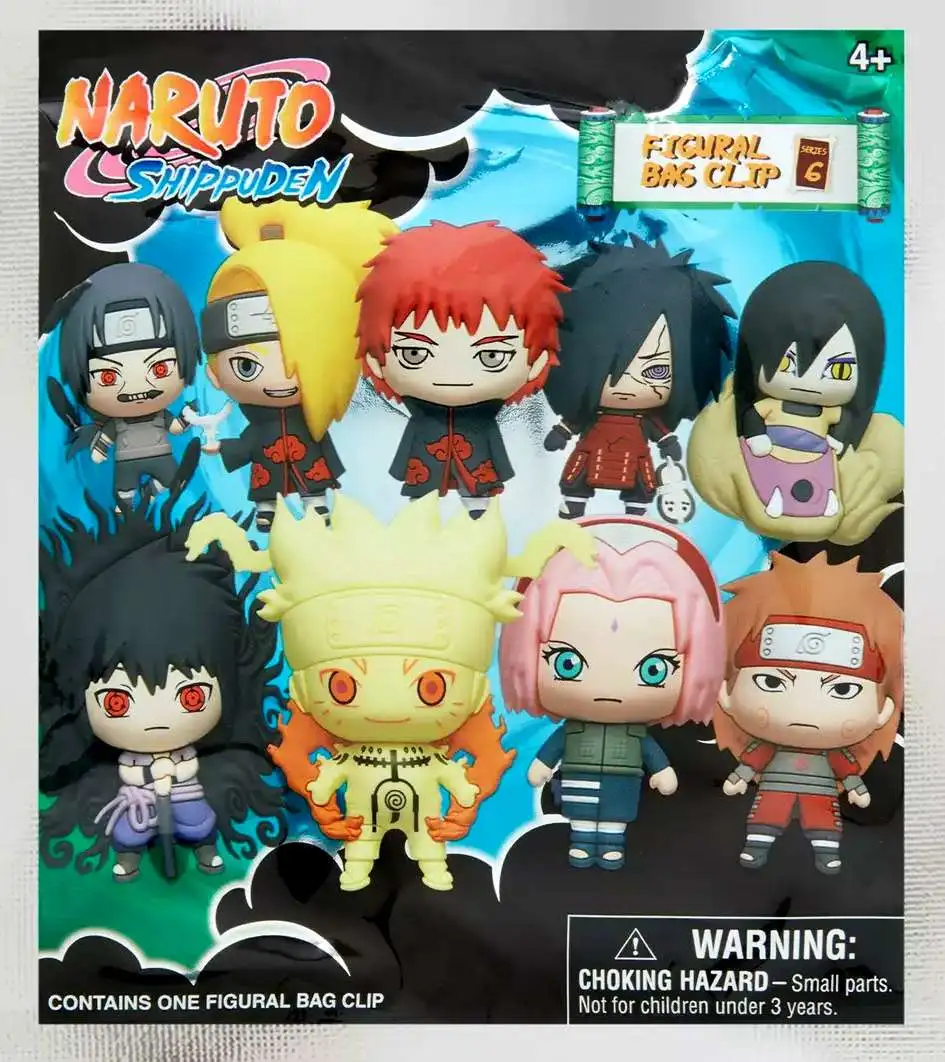 Monogram Naruto Shippuden Series 3 Figural Bag Clip - Naruto 