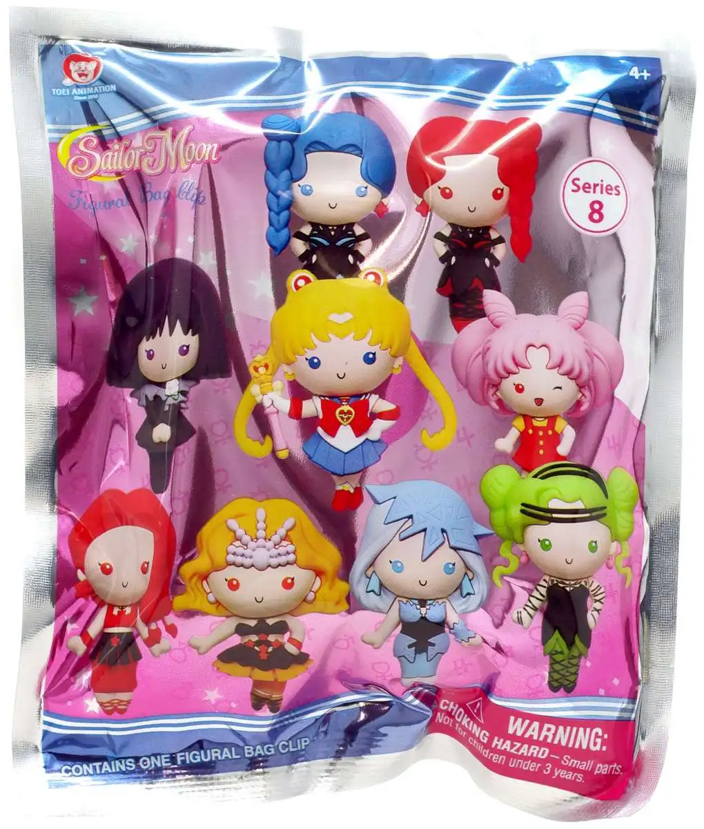 3D Figural Keyring Sailor Moon Series 8 Mystery Pack [1 RANDOM Figure]
