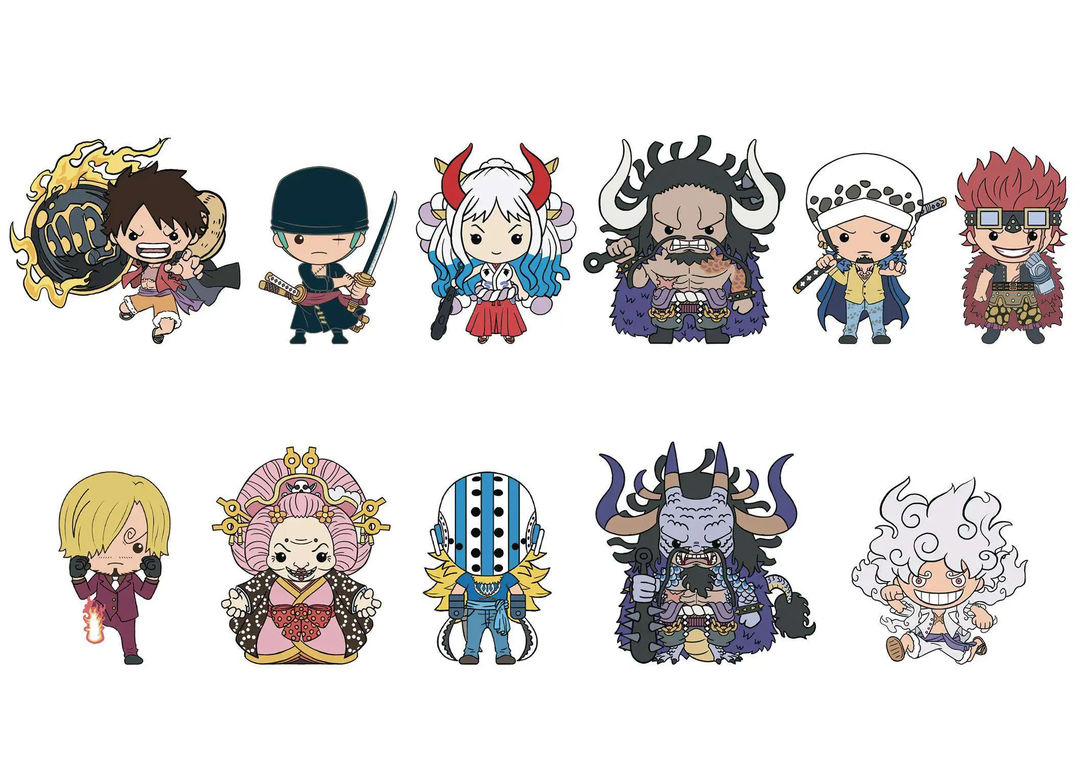 One Piece 3D Figural Keyring One Piece Series 5 Mystery Box One Piece 3D Figural Keyring One Piece Series 5 Mystery Box