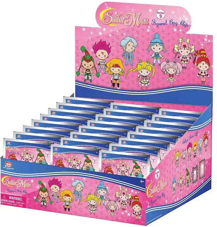 3D Figural Keyring Sailor Moon Series 9 Mystery Box [24 Packs]