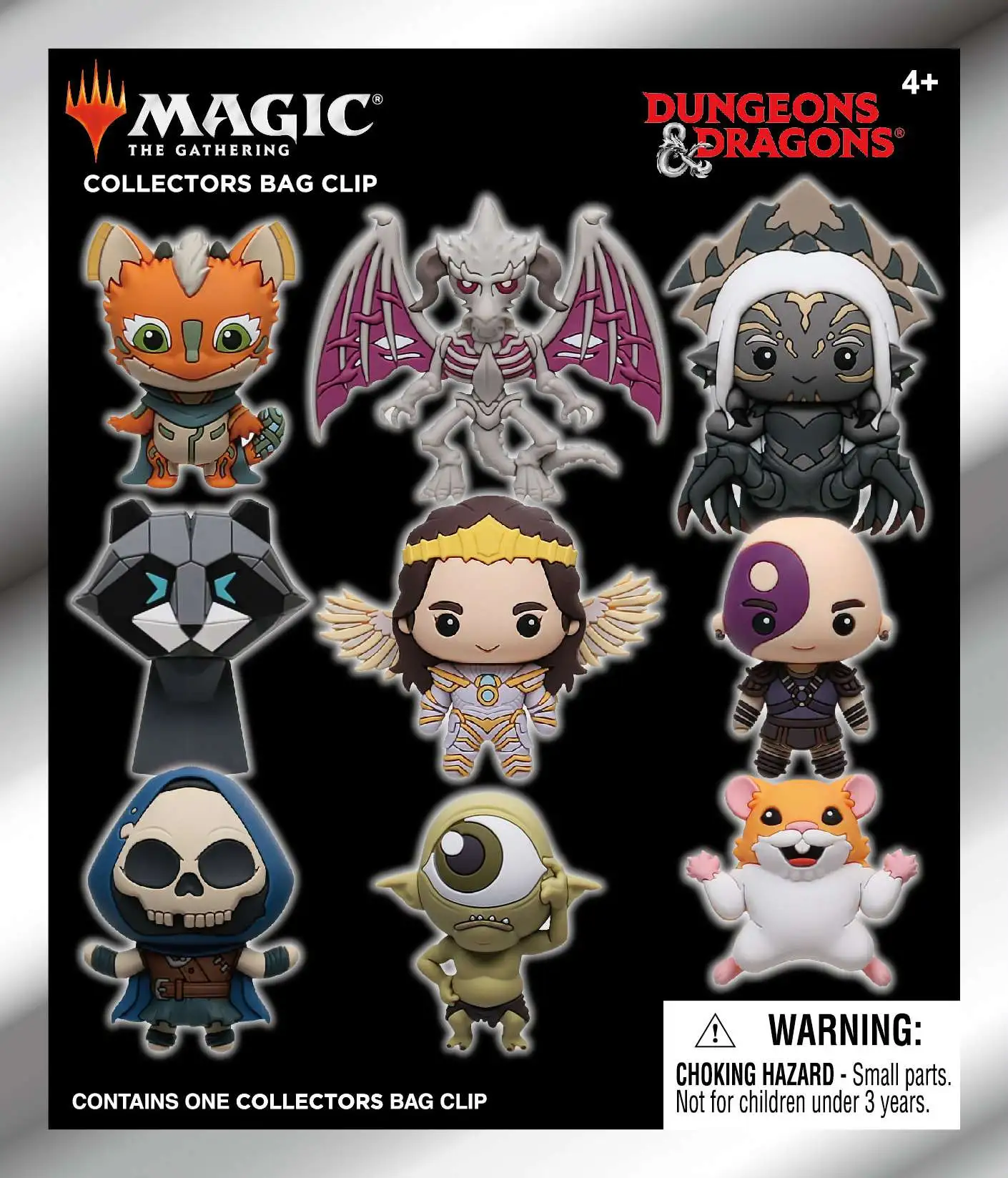 3D Figural Bag Clip Dungeons & Dragons Series 1 Mystery Pack [1 RANDOM Figure]