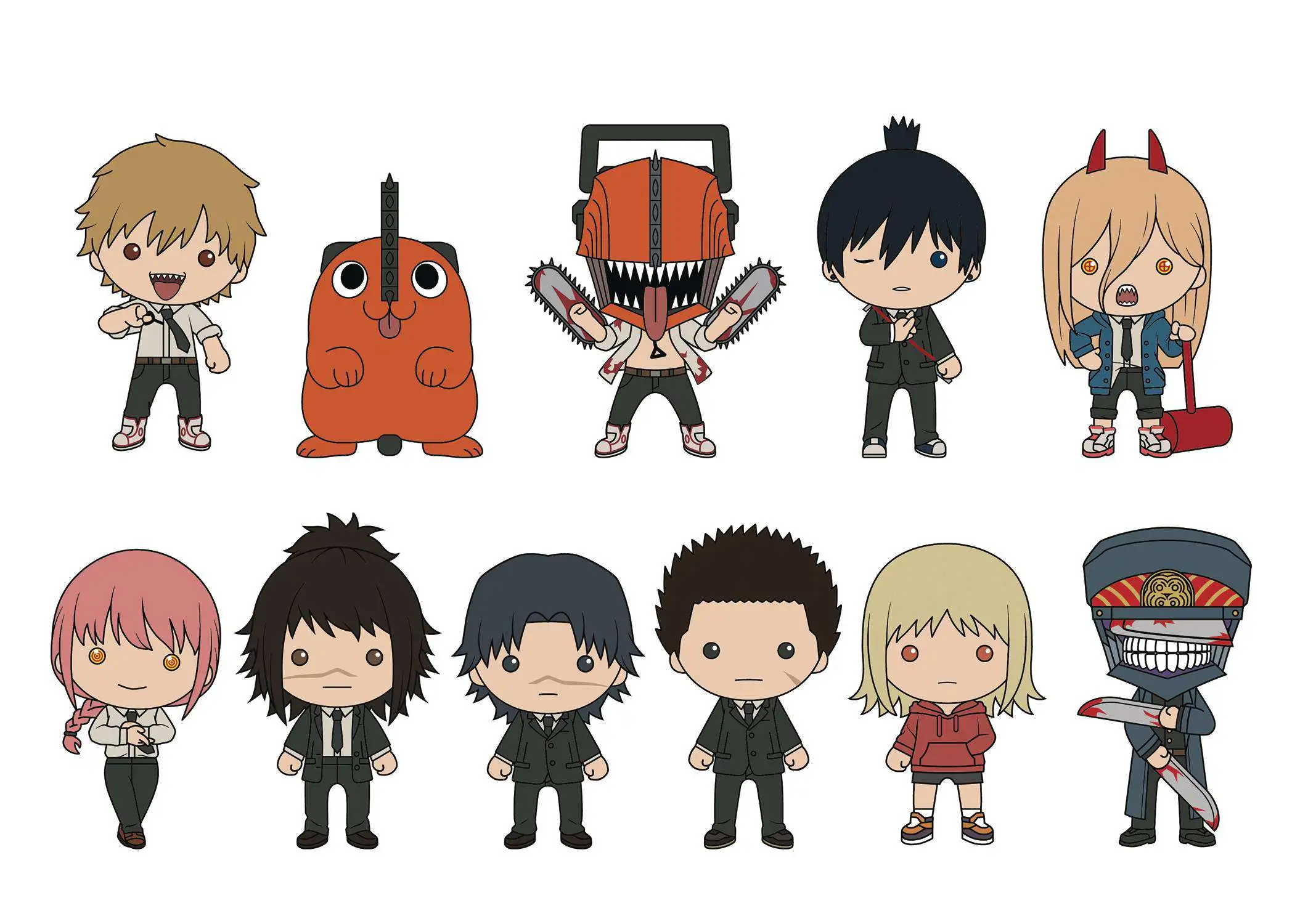 3D Figural Keyring Chainsaw Man Series 2 Mystery Box [24 Packs] (Pre-Order ships January)