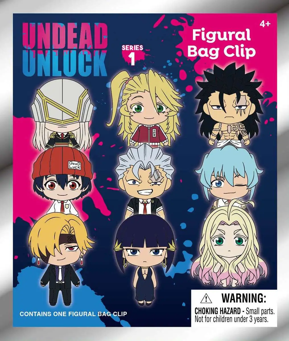 3D Figural Keyring Undead Unluck Series 1 Mystery Pack [1 RANDOM Figure]