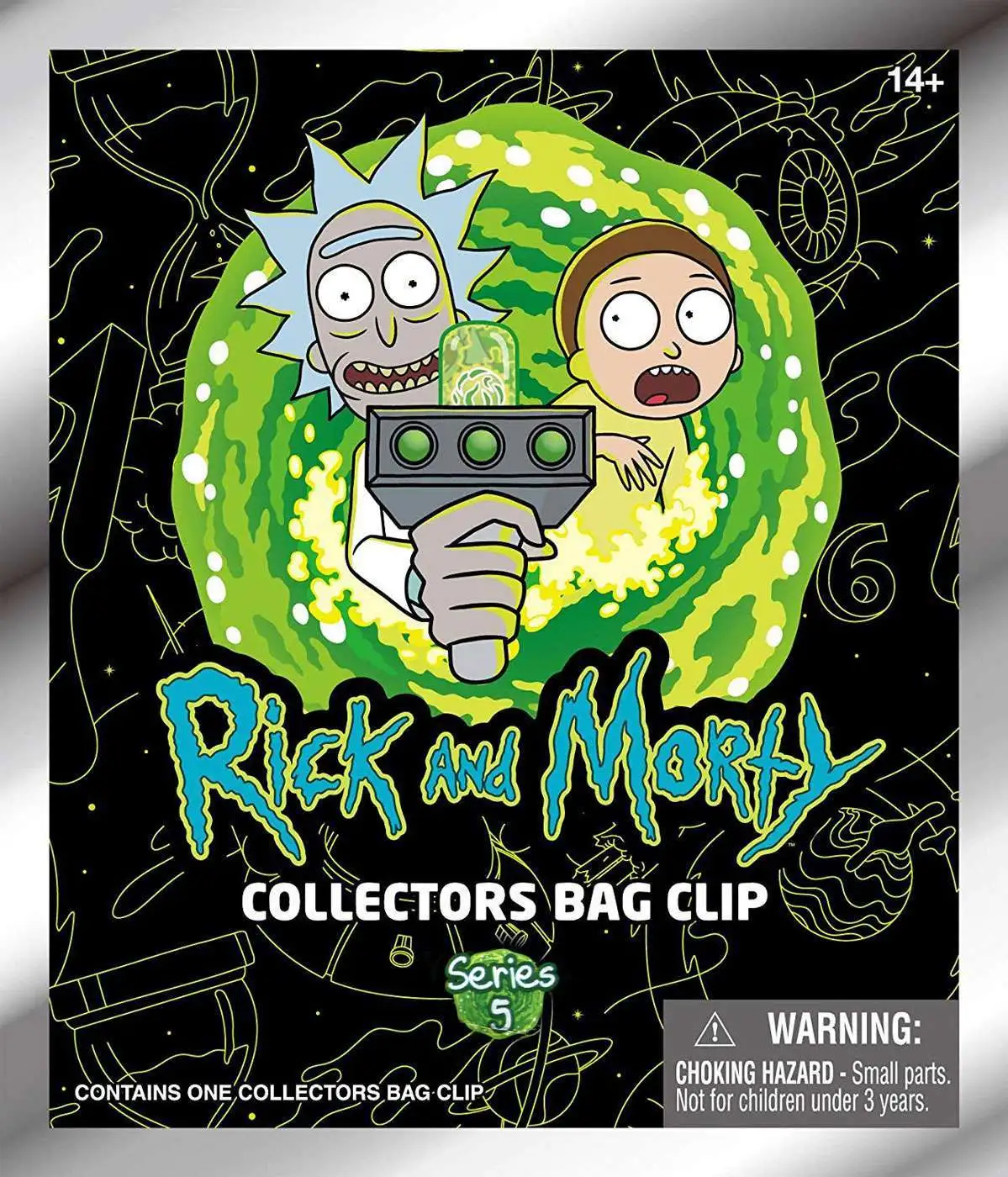 3D Figural Foam Bag Clip Series 5 Rick & Morty Mystery Pack