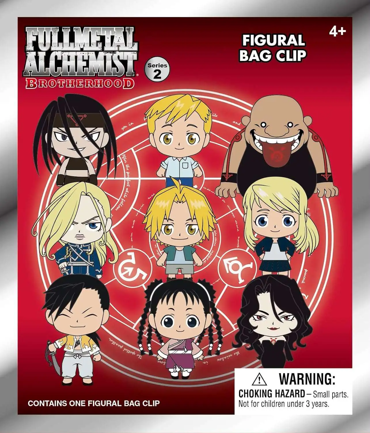 3D Figural Keyring Full Metal Alchemist Series 2 Mystery Pack [1 RANDOM Figure]