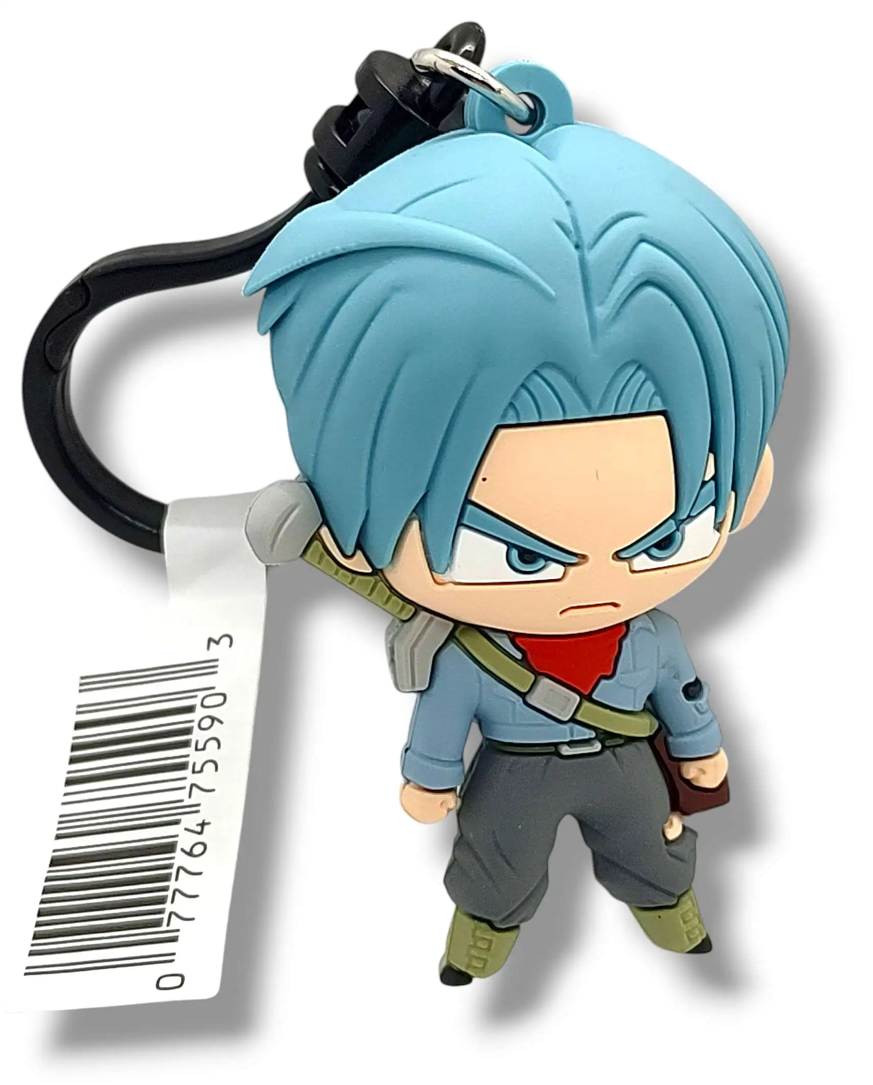 3D Figural Foam Bag Clip Dragon Ball Super Series 4 Future Trunks Minifigure [Loose]