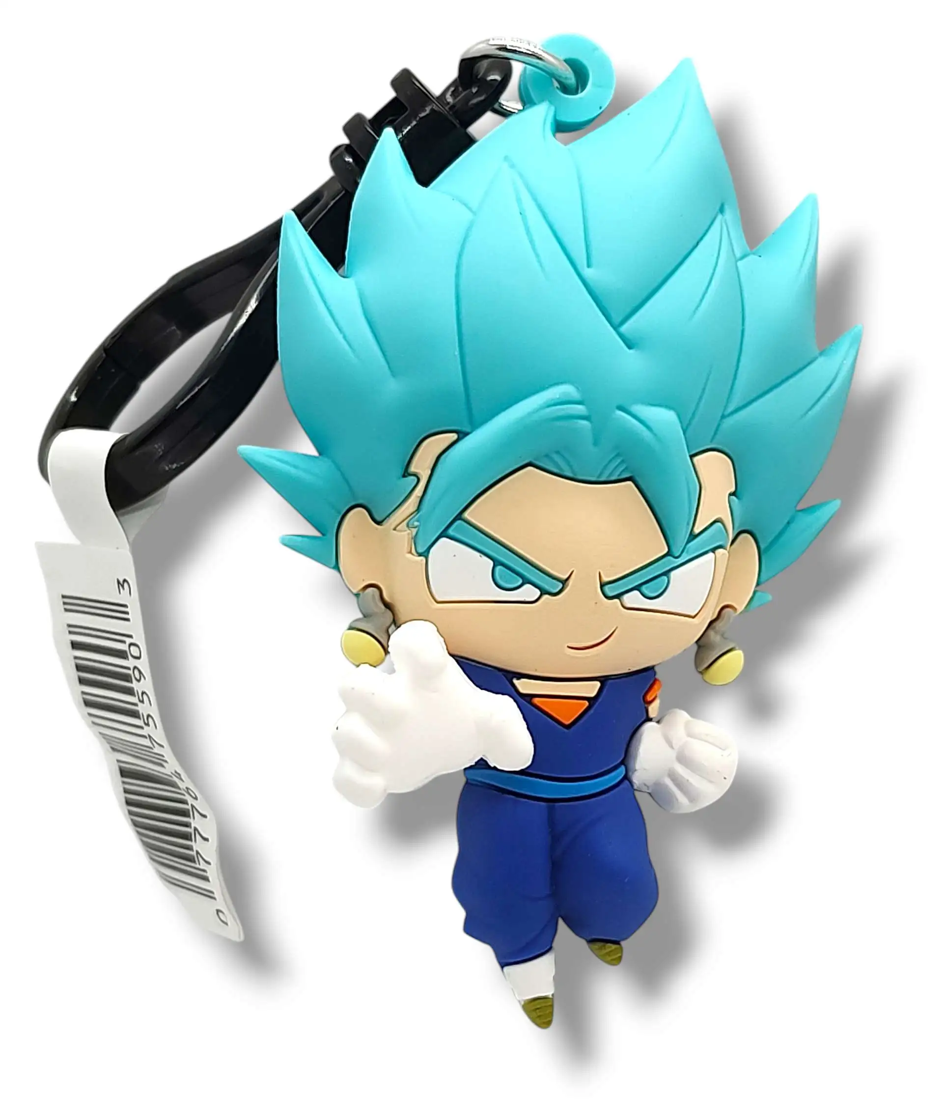 3D Figural Foam Bag Clip Dragon Ball Super Series 4 SSGSS Vegito Minifigure [Loose]