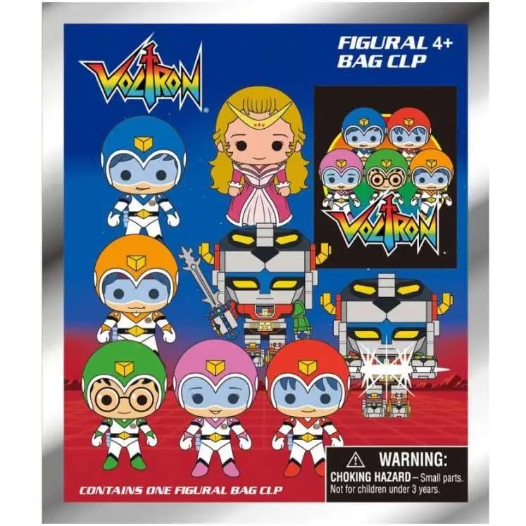 3D Figural Keyring Voltron 40th Anniversary Mystery Pack [1 RANDOM Figure]
