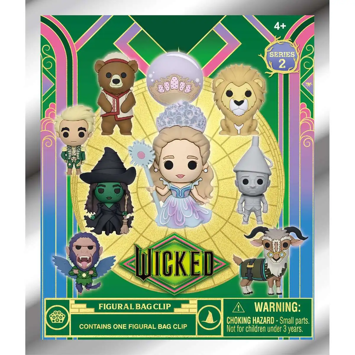 Wizard of Oz 3D Figural Keyring Wicked Series 2 Mystery Pack 1