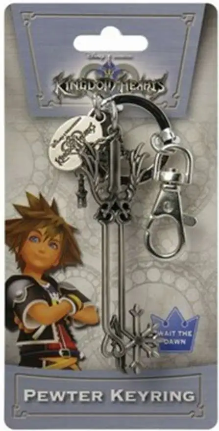 Kingdom Hearts Oathkeeper Keyblade Pewter Metal Keychain (Pre-Order ships January)