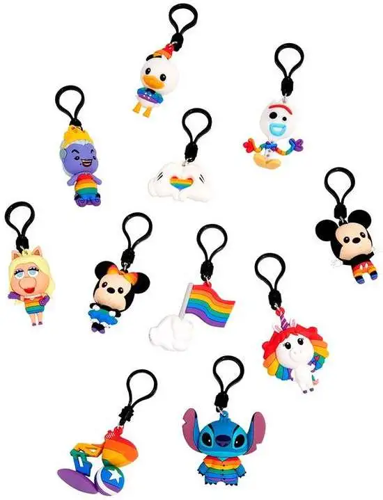 3D Figural Keyring Series 46 Disney Pride Collection Mystery Box [24 Packs]