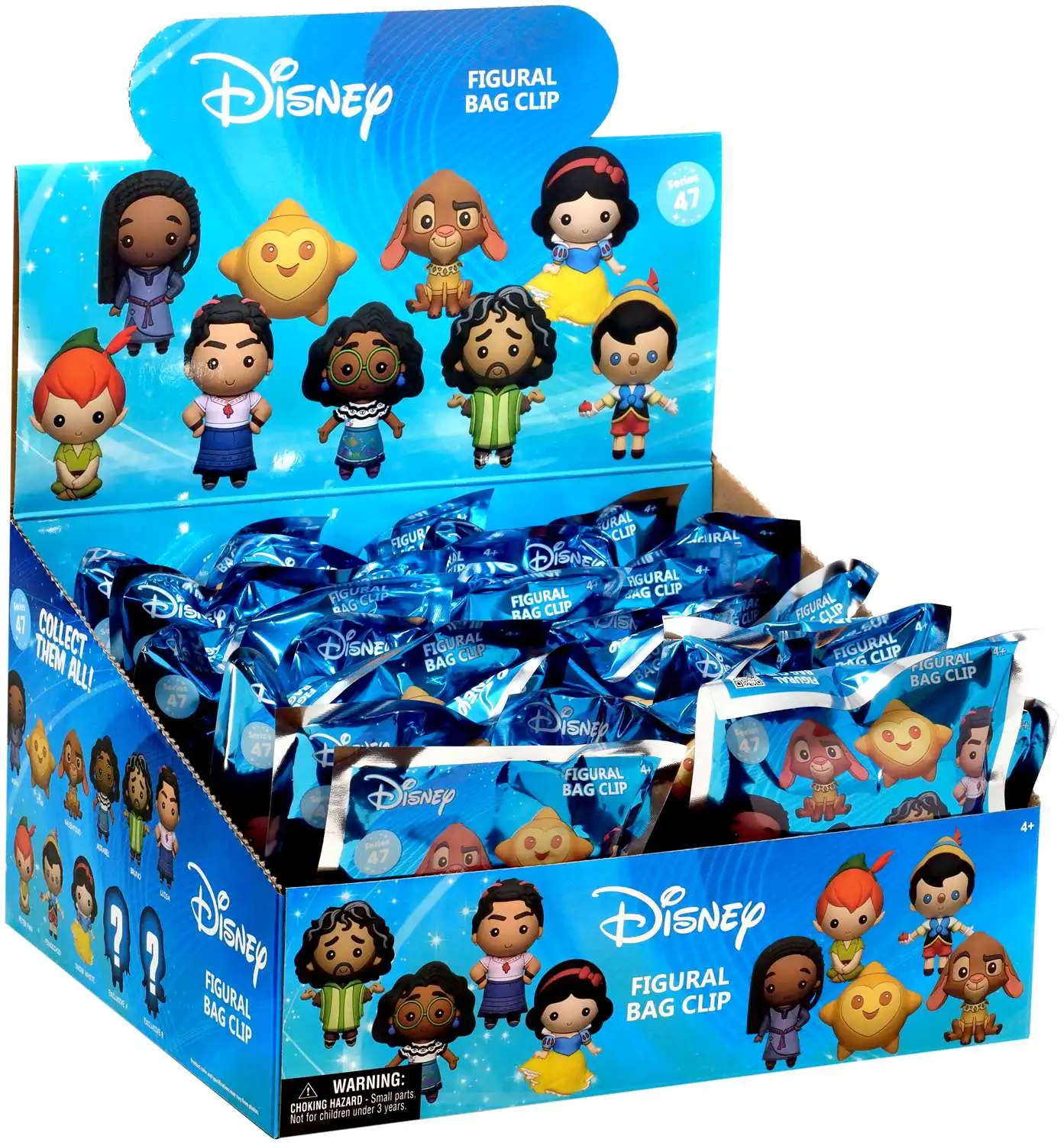 3D Figural Keyring Series 47 Disney Mystery Box [24 Packs]