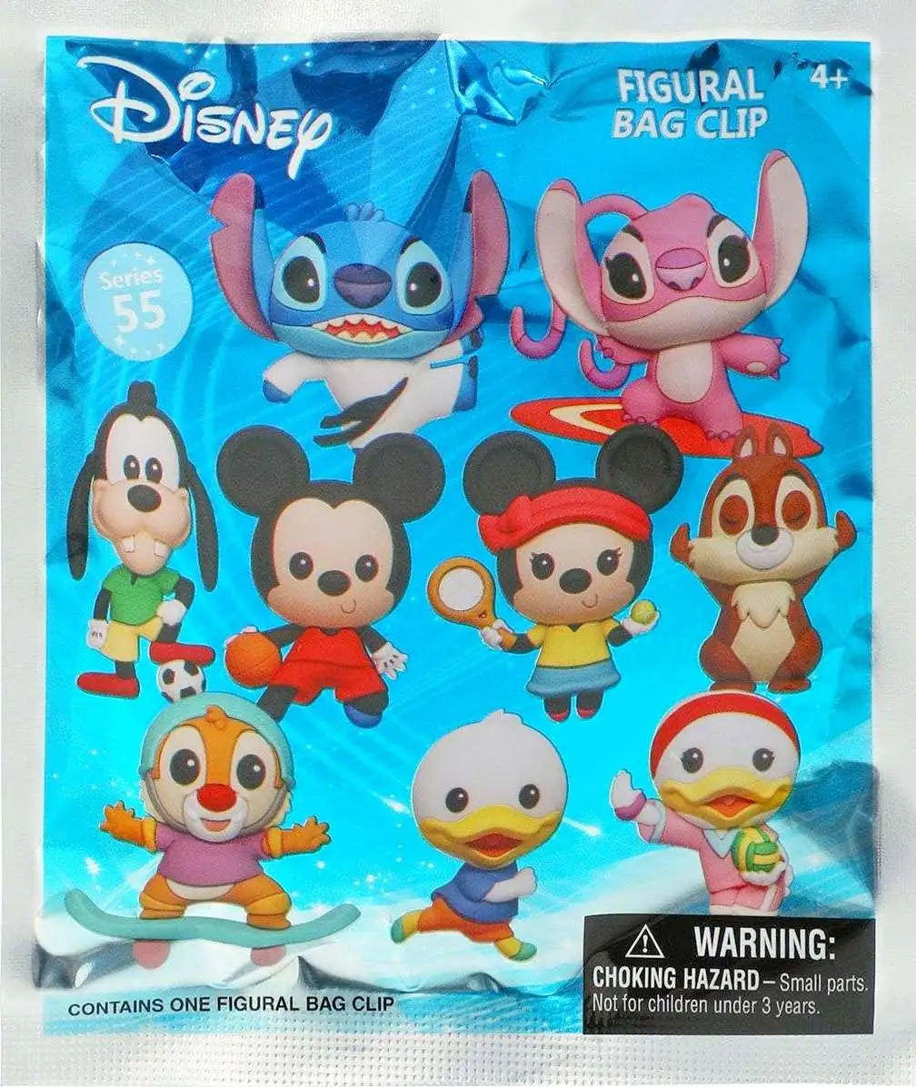 Disney 3D Figural Keyring Disney Series 55 Sports Mystery Pack