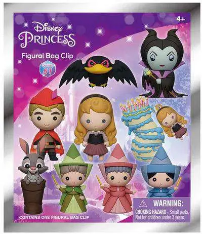 3D Figural Keyring Disney Series 51 Sleeping Beauty 65th Anniversary Mystery Pack [1 RANDOM Figure]