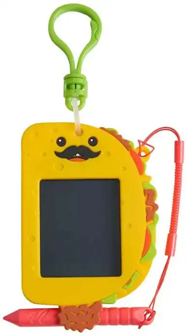 Scribble Pals Boogie Board Taco 2.5-Inch LCD Doodle Pad Hanger