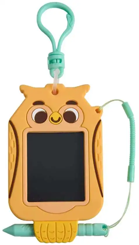 Scribble Pals Boogie Board Owl 2.5-Inch LCD Doodle Pad Hanger